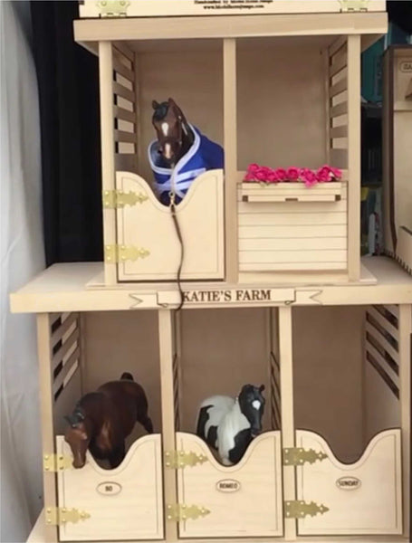 1 Box Stall Wood Barn