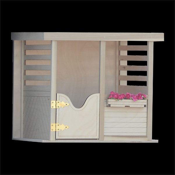1 Box Stall Wood Barn