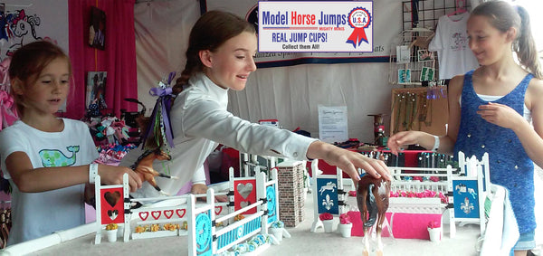 Horse Show Fence Jump - Realistic - Your Breyer horses and Toy horses will love it!