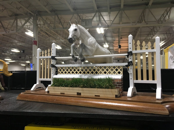 Horse Show Fence Jump - Realistic - Your Breyer horses and Toy horses will love it!