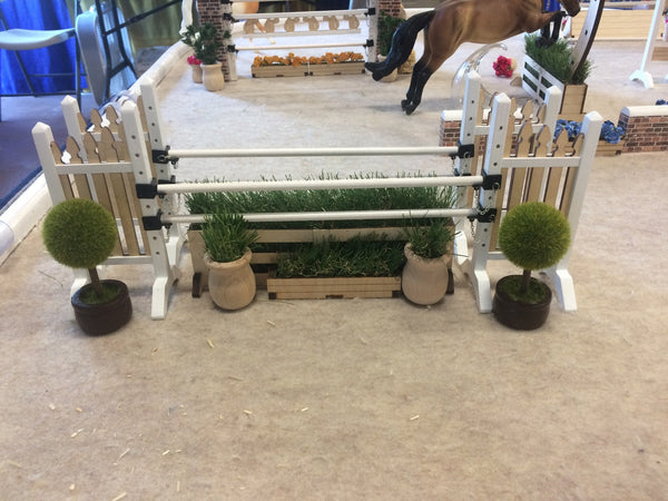 Horse Show Fence Jump - Realistic - Your Breyer horses and Toy horses will love it!