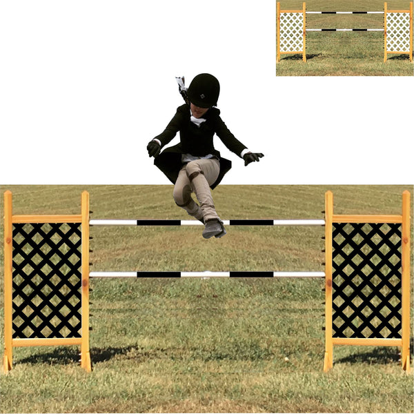 Lattice Kid Jump - Kids, Dogs, and Hobby Horses Love them!