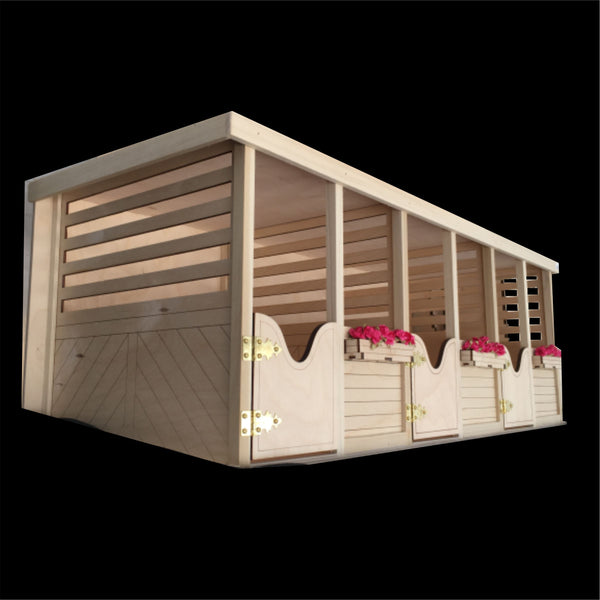 3 Box Stall Barn